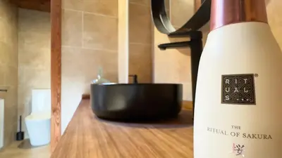 Un baño de La Caseta