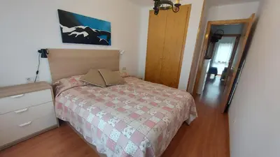 Cama o camas de una habitación en CHECK IN CASAS Pirita