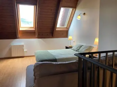 Zona de estar de Casa rural con encanto en Hecho