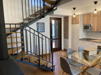 Una cocina o zona de cocina en Casa rural con encanto en Hecho