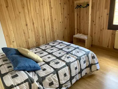 Cama o camas de una habitación en La casa del aguador en Alfaro, Senda Viva y Rutas BTT