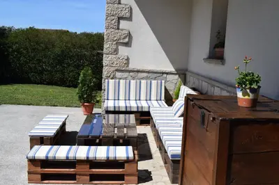 Zona de estar de Casa Rural Galain