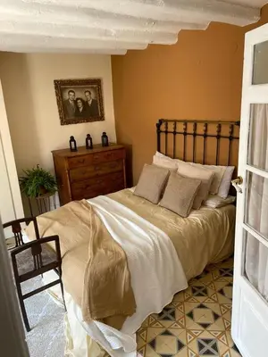 Cama o camas de una habitación en Casa Medina Rural