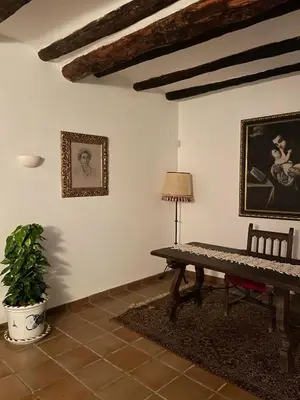 Zona de estar de Casa Medina Rural