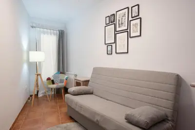 Zona de estar de Apartamento rural Ca La Rumbeta en La Fresneda