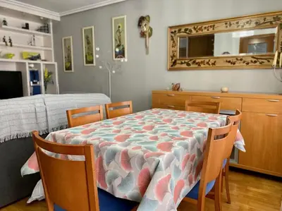 Una cocina o zona de cocina en Acogedor y céntrico apartamento en Jaca - Wifi