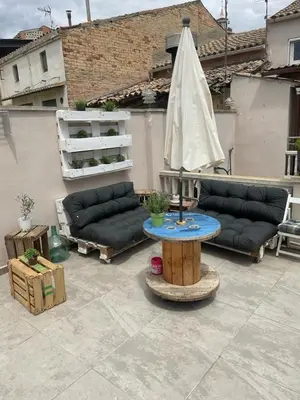 Zona de estar de Cal Robert