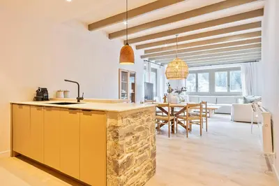 Plano de Luderna - Apartamento con terraza Bonaigua B3 Toran