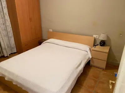 Cama o camas de una habitación en Casa Rural Can Salvado