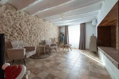 Zona de estar de Casa de ensueño en Almatret