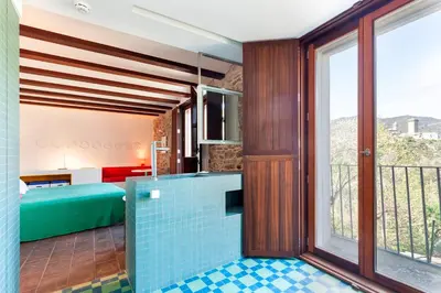 Zona de estar de Casa Fumanal - Unique Property for up to 24
