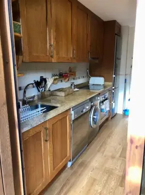 Una cocina o zona de cocina en Casa Lauré II - PANTICOSA
