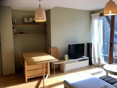 Una televisión o centro de entretenimiento en Casa Lauré II - PANTICOSA