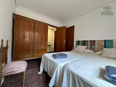 Plano de Dos Torres Baldur Alfajería Parking privado gratis