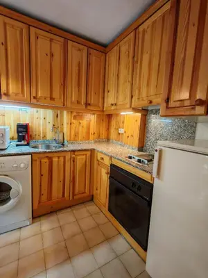 Una cocina o zona de cocina en Perfecto para parejas- Fuego, confort y equipado - Falcó 12
