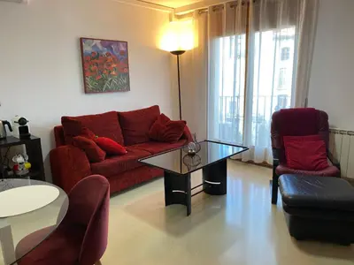 Zona de estar de Apartamentos Alcañiz, Silvia