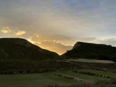 Paisaje cerca de este albergue