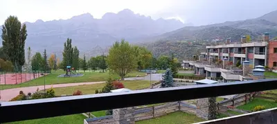Vista general de una montaña o vista desde el apartamento