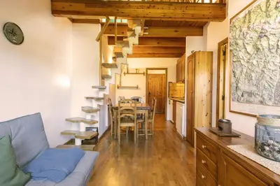 Una cocina o zona de cocina en La Cabanyeta de la Vall de Boí