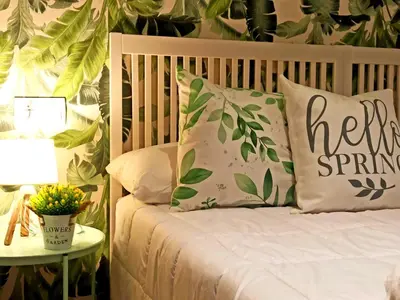 Cama o camas de una habitación en JARAUTARESORT