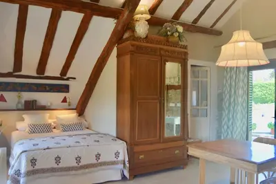 Cama o camas de una habitación en Borda de Fadrín