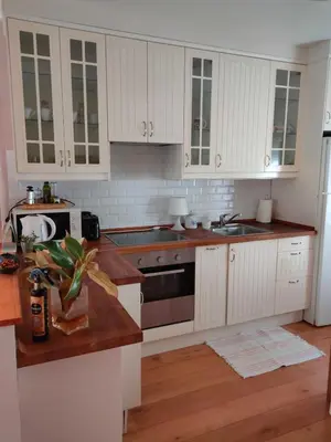 Una cocina o zona de cocina en Casa rural el atardecer