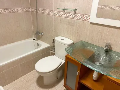 Un baño de Apartamentos Villanua Collarada 3000