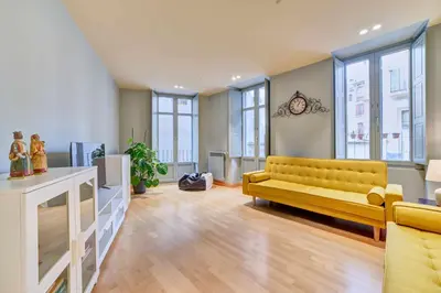 Zona de estar de Apartamento El Rincón del Chupinazo