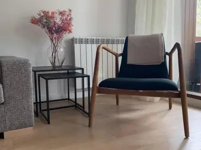 Zona de estar de Apartamento ideal en el corazón de los Pirineos