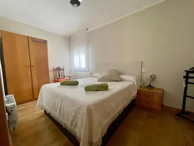 Cama o camas de una habitación en ENTRELASVIÑAS
