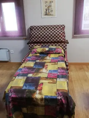 Cama o camas de una habitación en ENTRELASVIÑAS