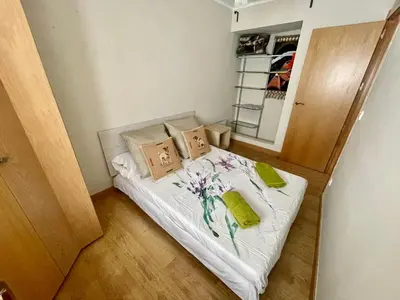 Cama o camas de una habitación en ENTRELASVIÑAS