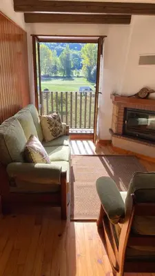 Zona de estar de Apartamentos Nogueret