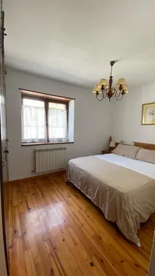 Cama o camas de una habitación en Apartamentos Nogueret