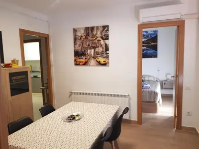 Una cocina o zona de cocina en Fantàstic Pis a Oliana Alt Urgell Lleida Wifi