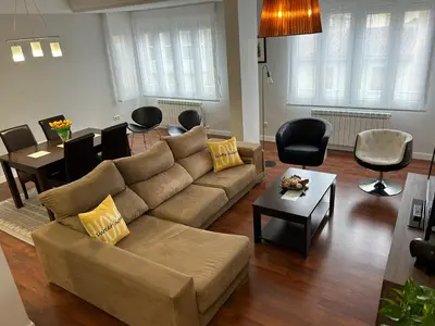 Zona de estar de Apartamento La Cava