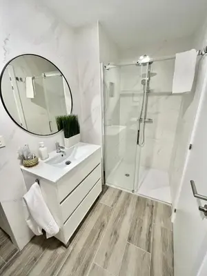 Un baño de Apartamento Vive Zaragoza V