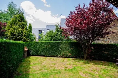 Jardín al aire libre en Espacioso Apartamento con Jardín en Salardú