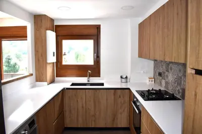 Una cocina o zona de cocina en Apartamento Tubal