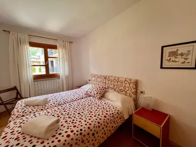 Cama o camas de una habitación en BPIRINEOS-Llosás