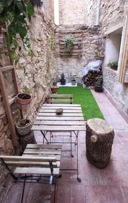 Un patio o zona al aire libre en Casa Andorinhas 1