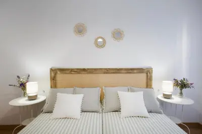 Cama o camas de una habitación en Apartamento turístico Ana