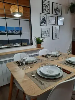Plano de mcastet, casita aranesa en el valle de aran