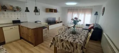 Una cocina o zona de cocina en Cal Josep del Moto - Castelló de Farfanya