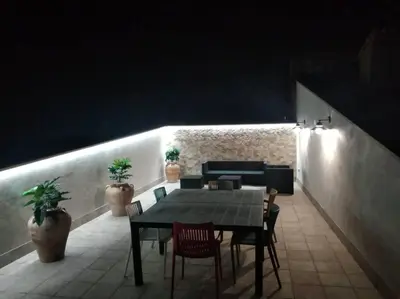 Zona de estar de Cal Josep del Moto - Castelló de Farfanya