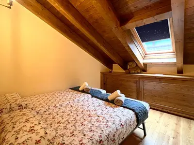Cama o camas de una habitación en Casa L'Isard - Vall de Cardós - L'Amfitriona