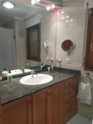 Un baño de Las Mañanitas