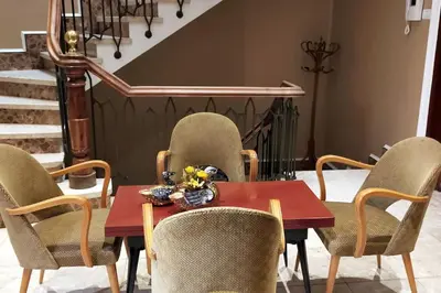 Zona de estar de Las Mañanitas