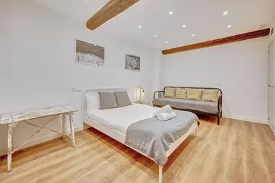 Cama o camas de una habitación en Chapitela 24 by Clabao