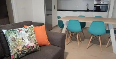 Una cocina o zona de cocina en Txoko Loft Bardenas